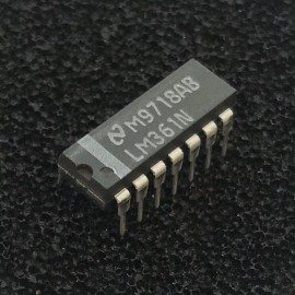 National Semiconductor LM361N High Speed Differential Comparator, PDIP-14, National
