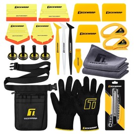 TECKWRAP Premium Car Wrap Tool Kit for Car Wrap, PPF & Window Tint, 22PCS