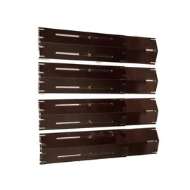 Set of 5 Stainless Steel Heat Plates for Kenmore, Master Forge, Perfect Flame, Bbq Tek and Bond Model Grills