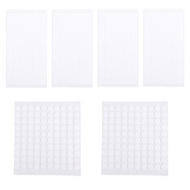 Gosknor 6 Sheets/860 Pcs Double Sided Foam Squares & Dots, Double Sided Sticky Pads Self-Adhesive Precut 3D Glue Dots Foam Tape for DIY Craft Supplies Scrapbooking Office Class