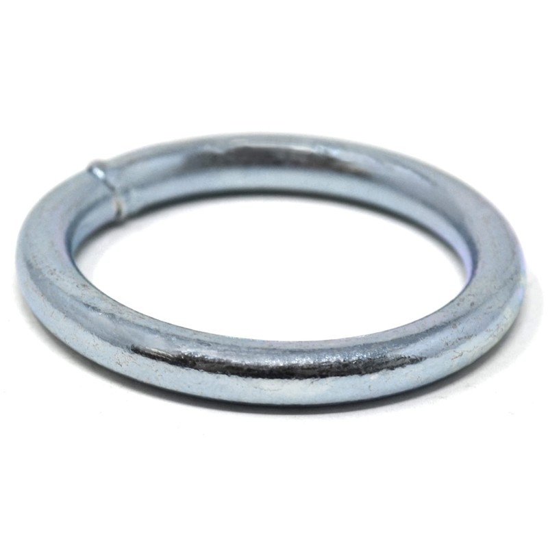 Design61 4 x Steel O-Ring Round Rings Metal Ring Round