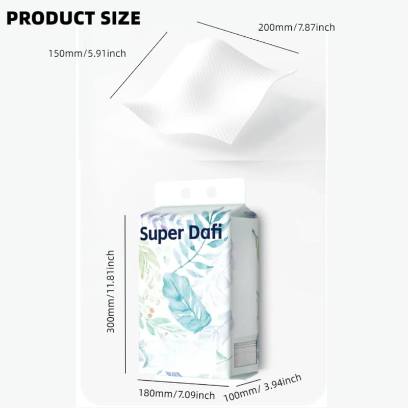 Clean Towel | Thick & Absorbent | Cotton Face Tissue