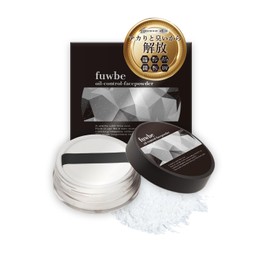 fuwbe Men's Oil Control Powder, Anti-Glare, Face Powder, Long Time, Sweat Resistant, Transparent Sebum