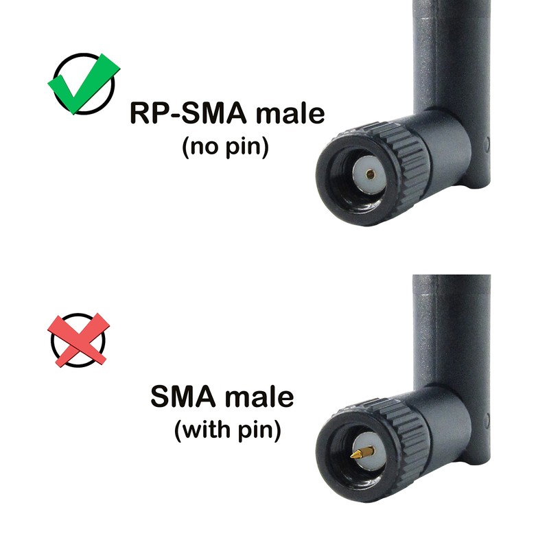 Rydocyee WiFi Antenna PC Bluetooth Antenna Dual Band 2.4Ghz 5Ghz