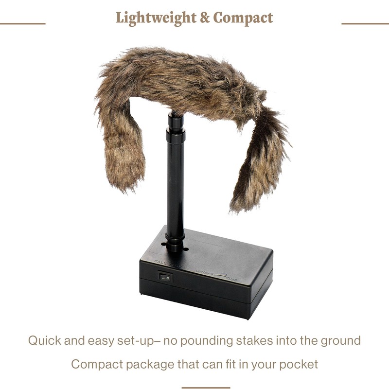 Lucky Duck Lil' Critter Quiver Lure for Coyote, Bobcat, Predator