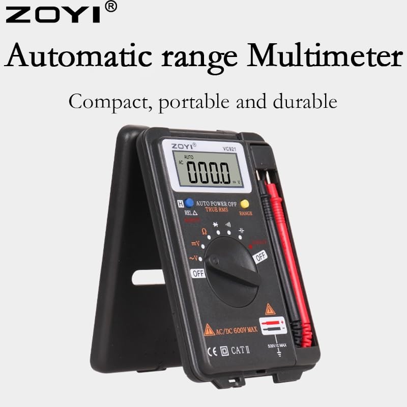 ZOYI VC921 (GENUINE) Pocket Digital Multimeter, 4000 Counts, True RMS,