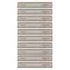 Q-Connect Acrylic Shatter Resistant Ruler 15cm Clear (Pack of 10)