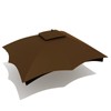 Wonwon Gazebo Replacement Canopy Top Cover 10X12 Double Tiered Canopy