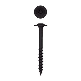 SPAX 4581820800765 5/16” x 3" T-Star Drive Washer Head Black HCR (Exterior) PowerLag Screw (50 Pieces per Box)