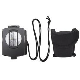 Luminous Compass Professional Multipurpose Portable Waterproof Compass with Carry Bag for Hiking Camping Outdoor