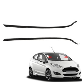 OsyphereX Windshield A-Pillar Front Molding Trim Compatible with 2011-2019 Fiesta AE8Z 5403136-A AE8Z5403136A AE8Z 5403137-B AE8Z5403137B