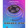 ALITOVE 16.4FT WS2812B Individually Addressable LED Strip Upgraded Adhesive RGB