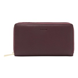 L.CREDI Olga Wallet L, Dark Plum, Dark Plum, Classic
