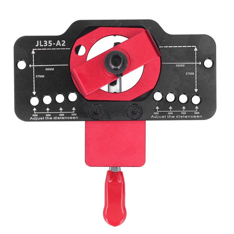 35mm Hinge Jig Drilling Hole Puncher Aluminum Alloy Hinge Jig