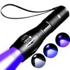 YZYOE Rechargeable Black light flashlight mini，blue light flashlight rechargeable，black light