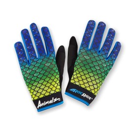 RocRide Animalz Full Finger Cycling Gloves with Screen Compatible Tips. Mountain Biking, Road and BMX. Expressive Animal Print Designs.