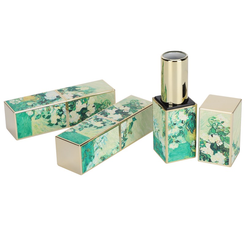 3pcs DIY Magnetic Snap Empty Lipstick Tube Refillable Lip Balm