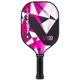 Vulcan V510 Hybrid Pickleball Paddle (Pink Geo)