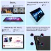 Jeazans 10.1" Android 14 Octa-Core Tablet 12GB+64GB With Keyboard/Mouse Touchscreen