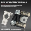 Fraylis 140Amp 80 Amp Fuse with Battery Terminal Base Fit