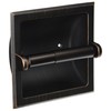 Designers Impressions Oil Rubbed Bronze Recessed Toilet/Tissue Paper Holder All