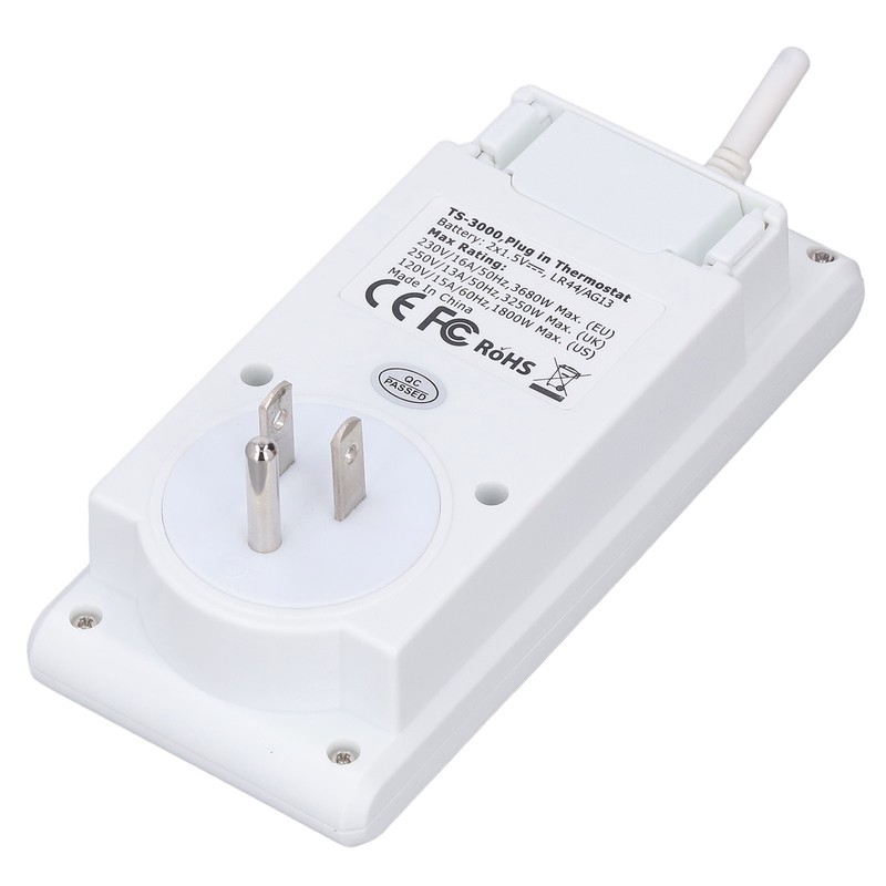 Thermostat Outlet Wireless Programmable Automatic Temperature Controller Socket Switch US