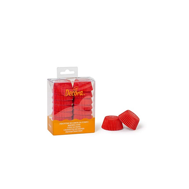 Decora 200 Pieces Baking Cup, 32 x 22 mm, Paper,
