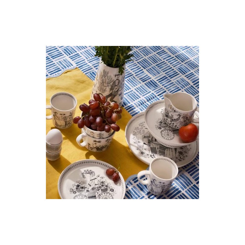 ARABIA 1068077 Pair Mini Cup Emilia 2.0 inches (5 cm)