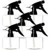 Youngever 5 Pack Empty Plastic Spray Bottles, Square Spray Bottles