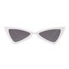 boqopod Clout Triangle Sunglasses Goggles Vintage Cateye Mod Style Retro