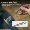 Thous Winds Titanium Fork, Ultralight Camping Fork, Portable Reusable Flatware