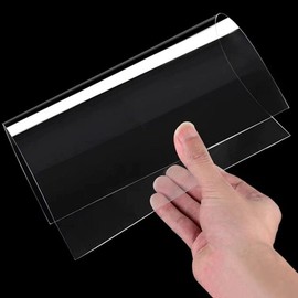 Aisetmoon 10 Sheets 10 mil Blank Mylar Stencil Sheets, 12 x 12 inch Clear Blank Material, Reusable Transparent Plastic Sheet, Machines Template Material, Craft Plastic Sheets