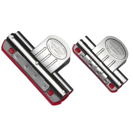 GLOBAL 504 Whetstone Guide Rails Ceramic Whetstone Accessories, Stainless Steel, Silver