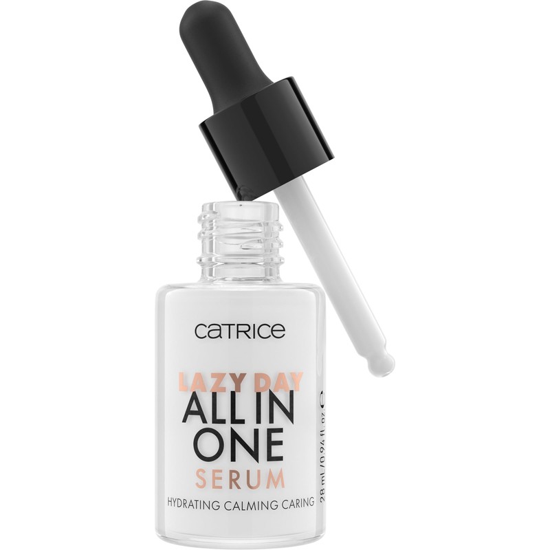 Catrice Lazy Day All In One Serum, Gesichtsserum, Transparent, feuchtigkeitsspendend,