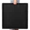 Nuogo Extra Large Square Ottoman Table Tray with Wooden Bead