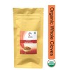 Organic Whole Cloves 1.7 oz, (stand up resealable pouch)