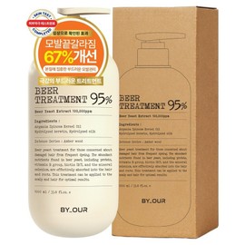 Biaour 100,000PPM Protein Brewer's Yeast Hair Treatment, 1L, 1ea / 바이아우어 10만PPM 단백질 맥주효모 헤어트리트먼트, 1L, 1개