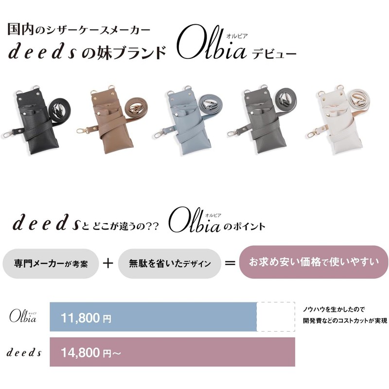 Dp Olbia no.008, Pink, 0-5 Pieces, Scissor Case, Hairdresser, Trimmer