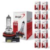 H8 Halogen Headlight Bulb, H8 Bulb, Super Bright 12V 35W