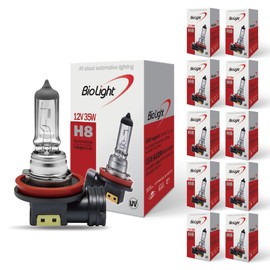 H8 Halogen Headlight Bulb, H8 Bulb, Super Bright 12V 35W Head Lights, 3200K，High and Low Beam，Automotive Light Bulbs, DOT Compliant(10 Pack)