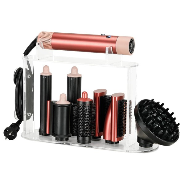 SAZIKA Storage Holder Compatible with Dyson Airwrap Styler Accessories, Upgraded