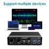 USB Audio Interface for Streaming and Podcasting 48v 2 Channel