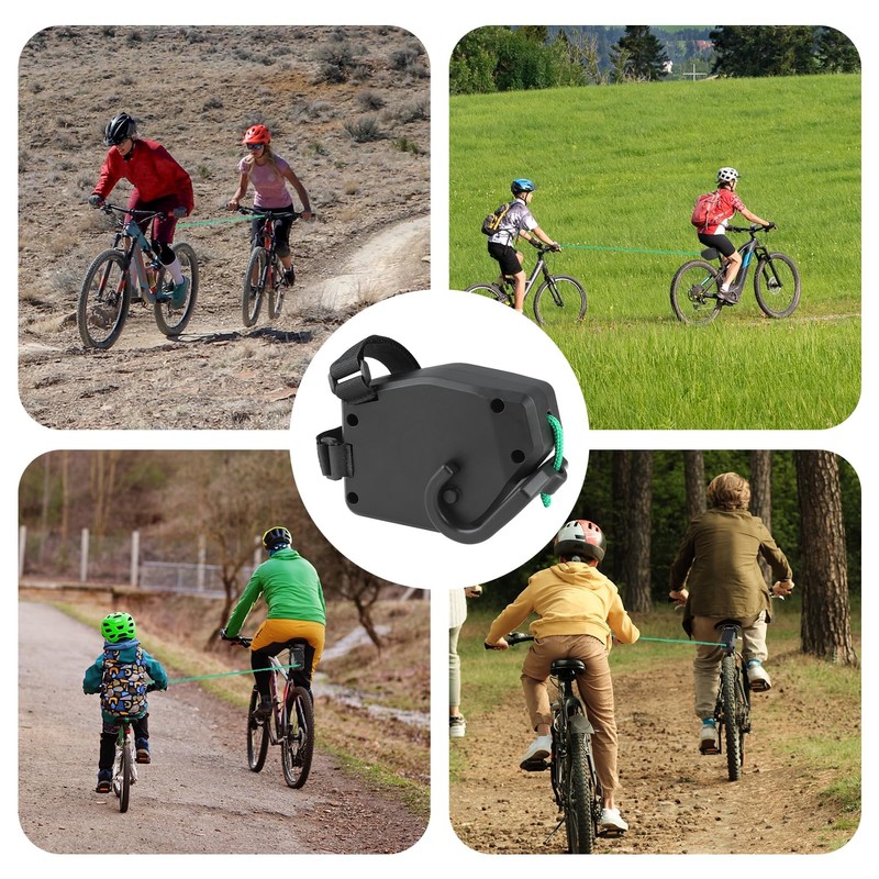 Tow Rope Bicycle Children, 2.5 m Retractable Parents Child Pull