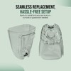 Replacement Dirty Tank for Bissell CrossWave HydroSteam Vacuum Cleaners -