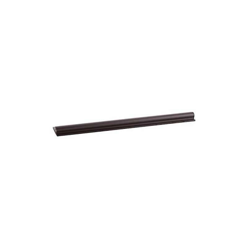 CRL Bronze Sliding Glass Door Replacement Rail - 72 in