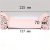 Lavandi 100pcs 3D New Butterfly Paper Napkin Rings Weddings Party