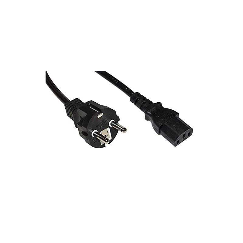 LINK LKSK30D Power Cable for Schuko Plug IEC C13 Straight