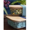 Portico Designs Ltd William Morris Golden Lily Glass Lunchbox