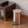 Miyaguchi Kihan Trash Can, Dust Box, Pedal Type, Stainless Steel,