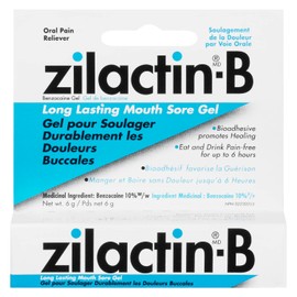 Zilactin-B Mouth Sore Gel 6g